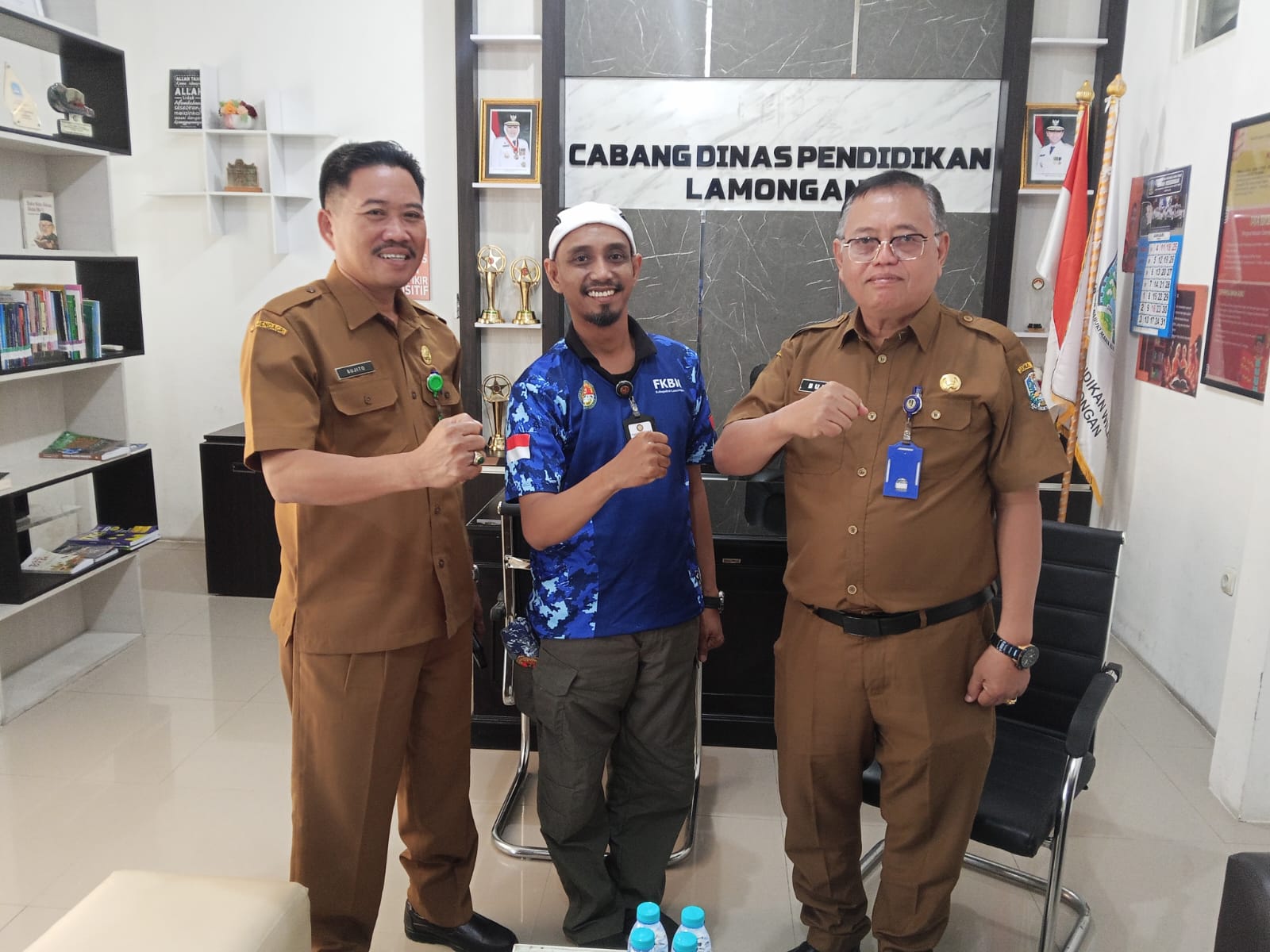 Foto : Kunjungan FKBN Lamongan ke Dinas pendidikan