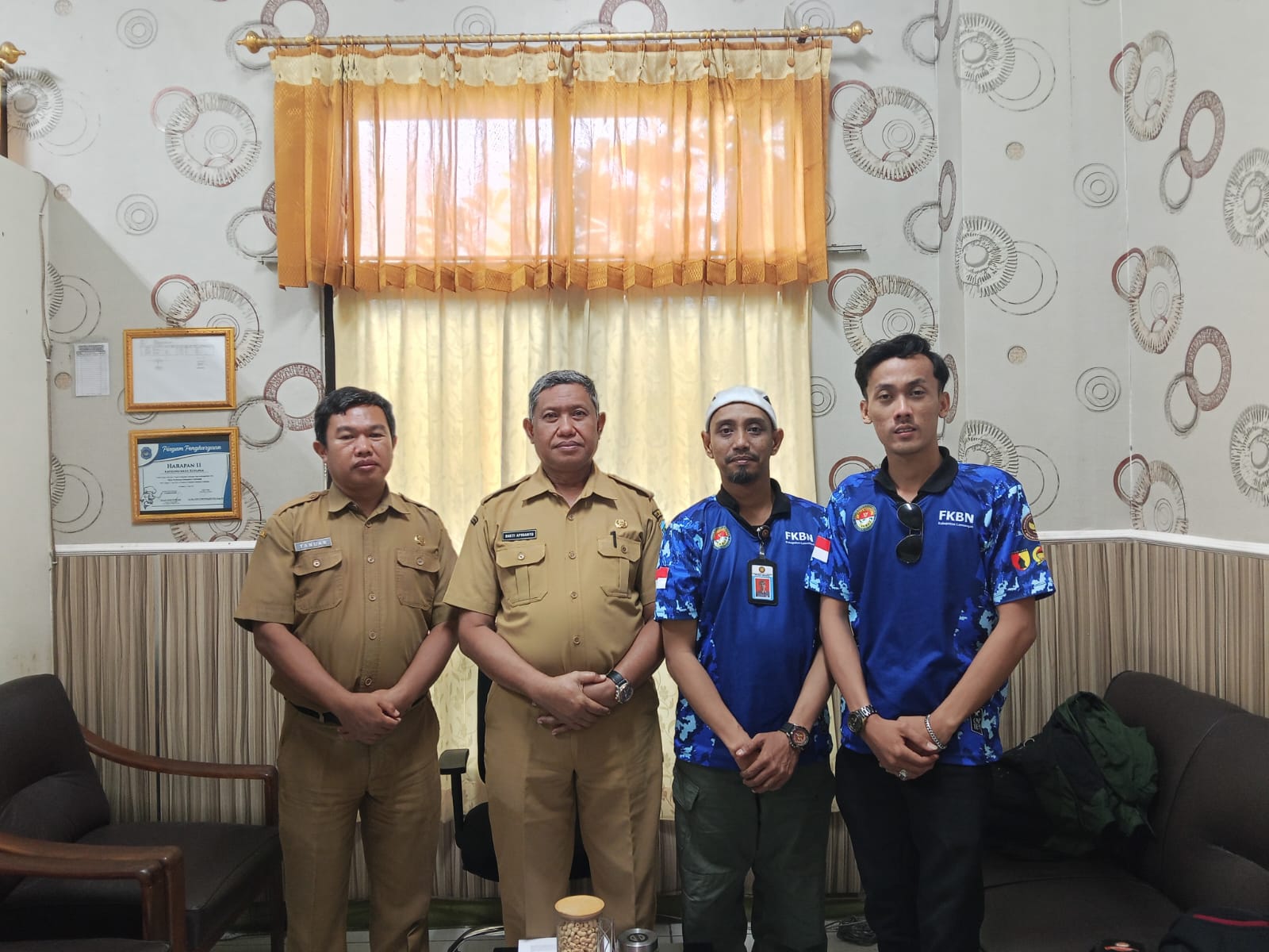 Foto : FKBN Lamongan audiensi dengan Dinas Pemberdayaan Masyarakat dan Desa (PMD) Lamongan.