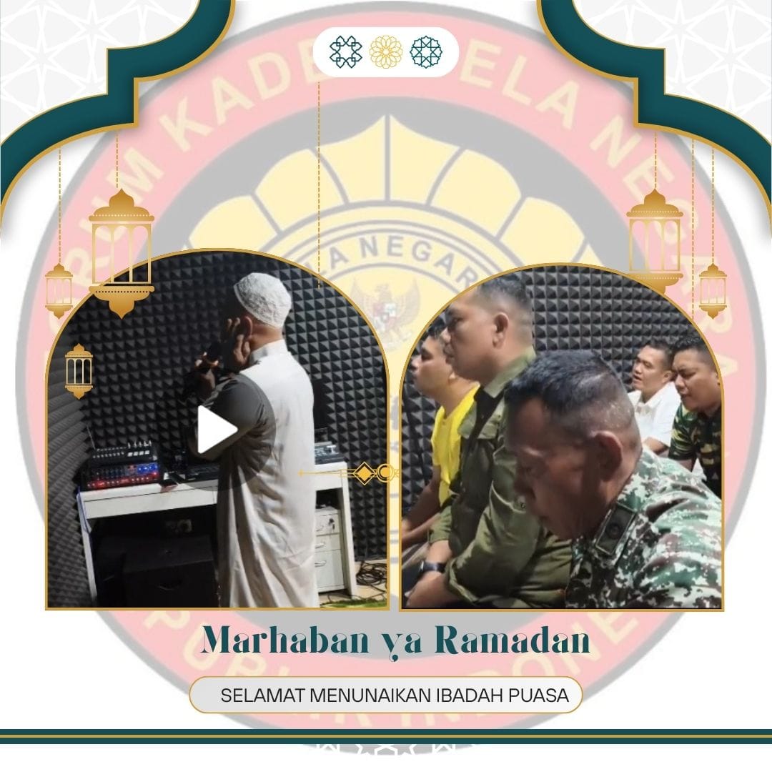 Foto : Dokumentasi sholat trawih KOGAPHAN.
